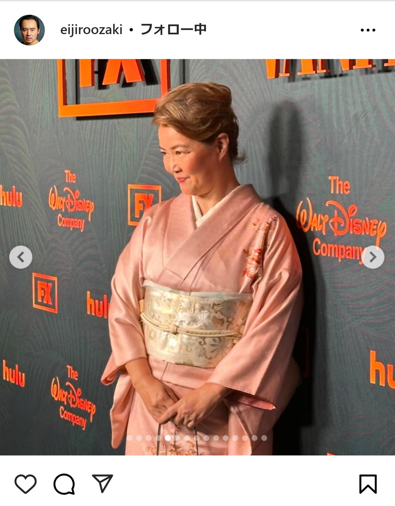 尾崎英二郎のインスタグラムから