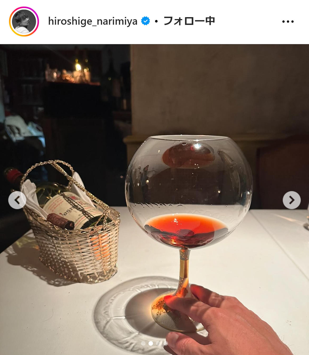 平宮博重さんのインスタグラムから