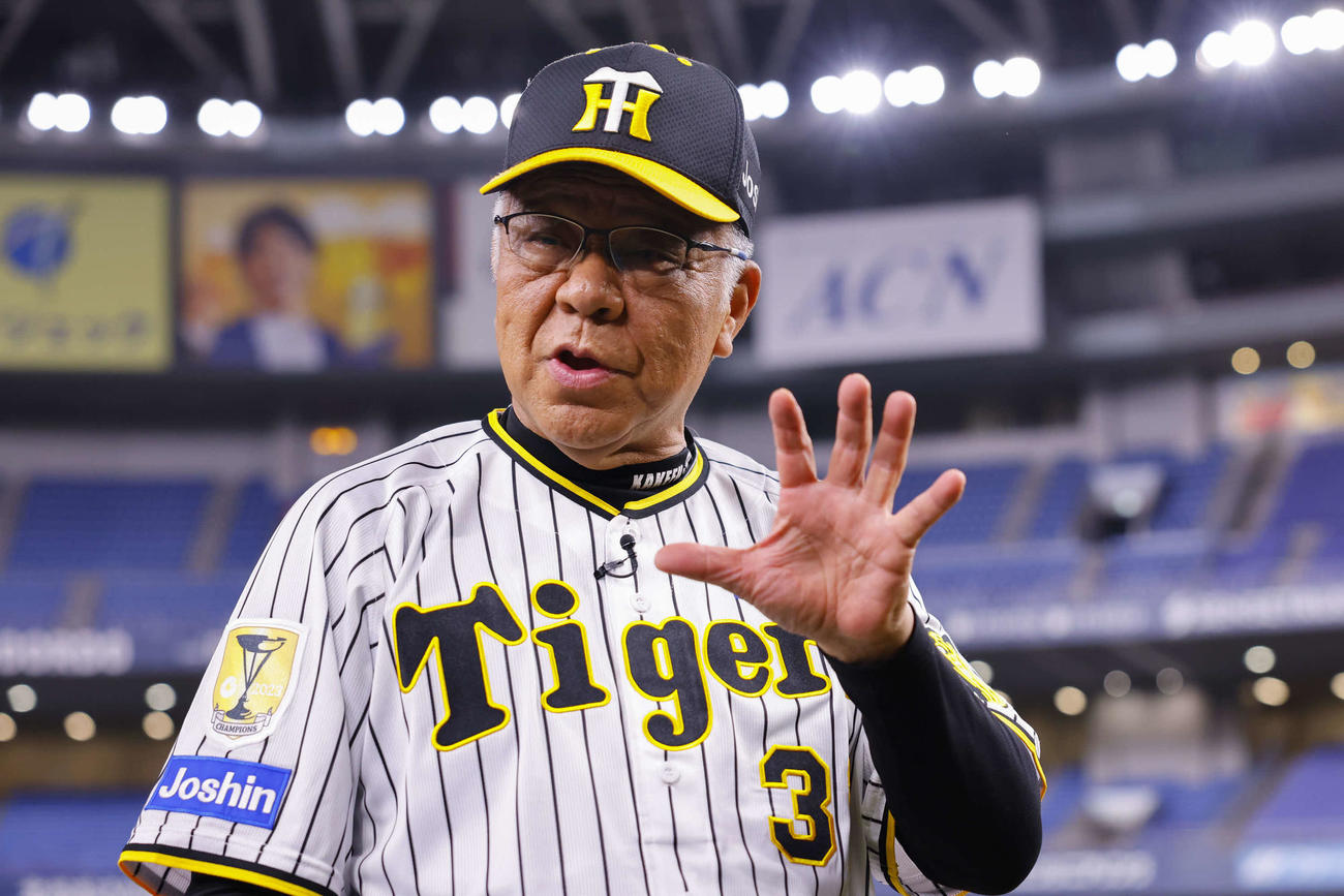「菊池風磨のスポーツキングダム」に出演する掛布雅之氏