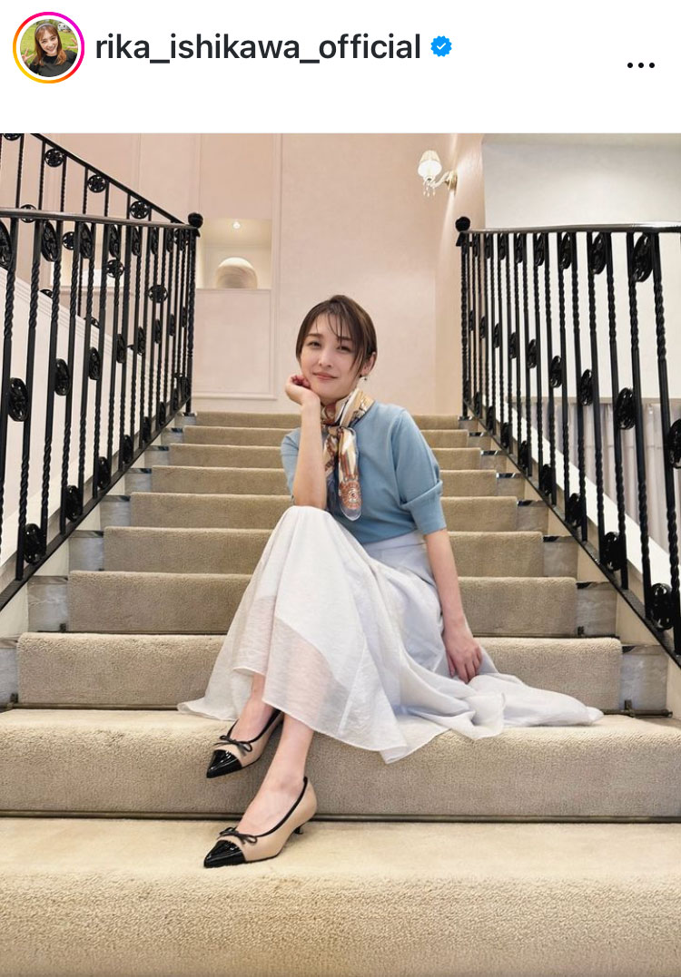 石川梨華のインスタグラムから