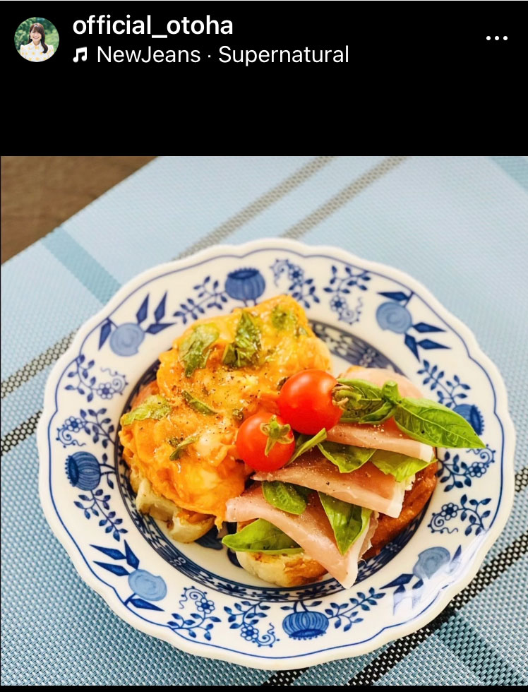 乙葉のインスタグラムから