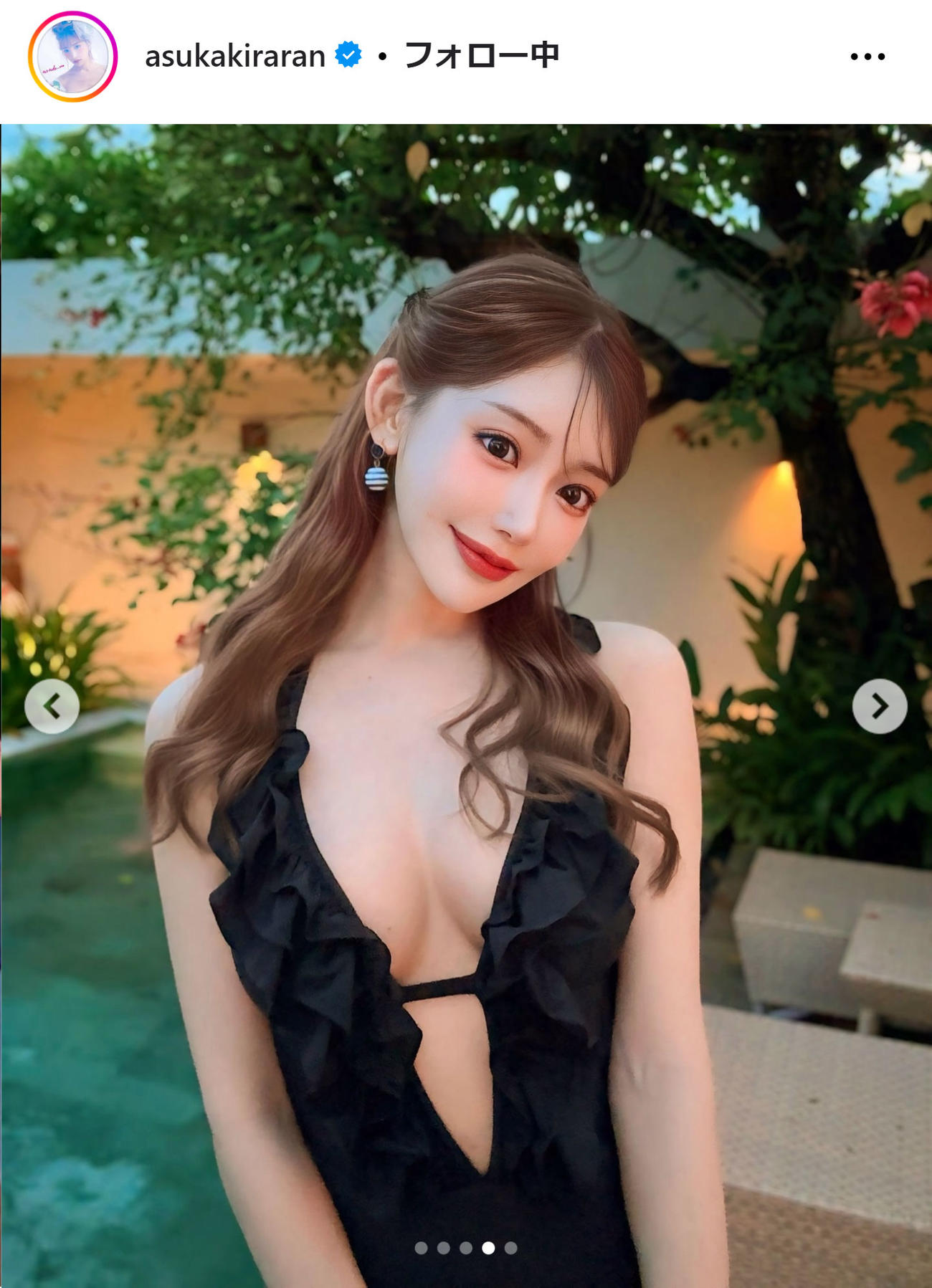 明日花キララのインスタグラムから