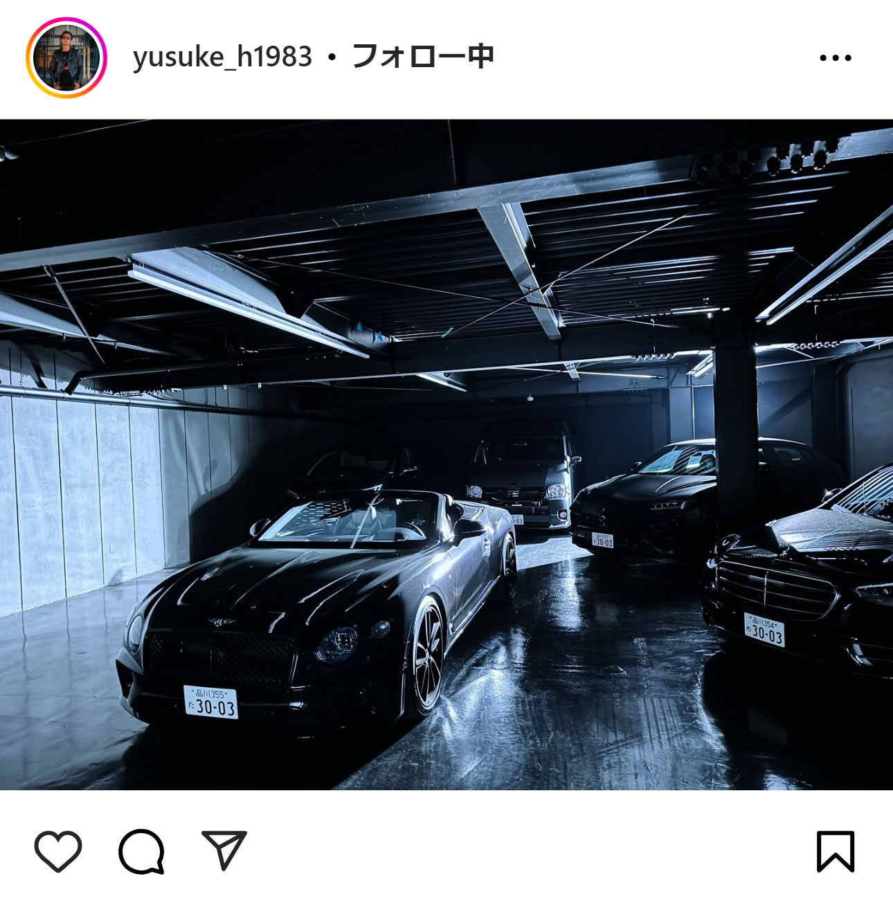 萩原裕介のインスタグラムから