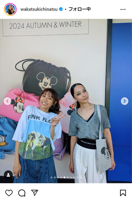 若槻千夏、自身ブランド展示会に豪華メンバー のん、中島美嘉らとの