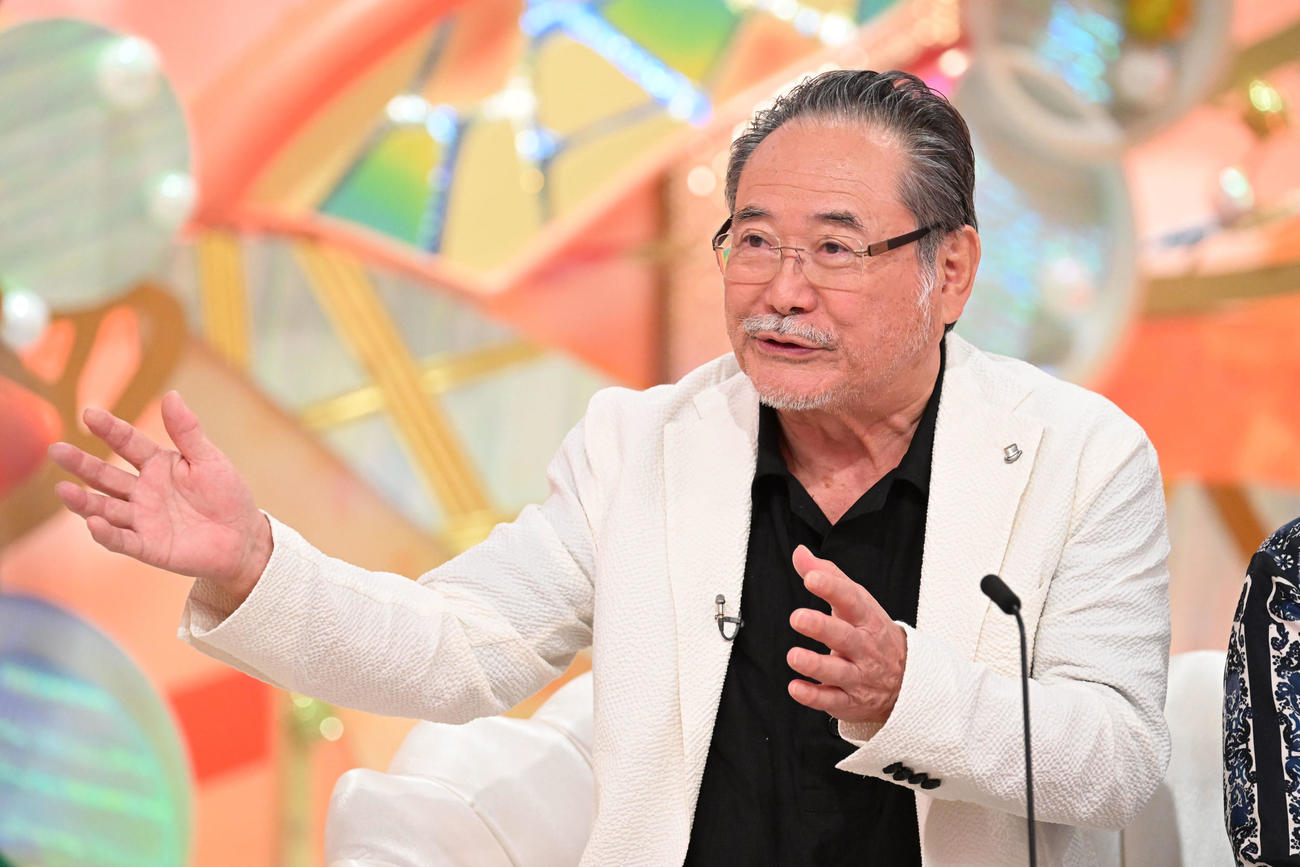 「新婚さんいらっしゃい！」に出演した前田吟