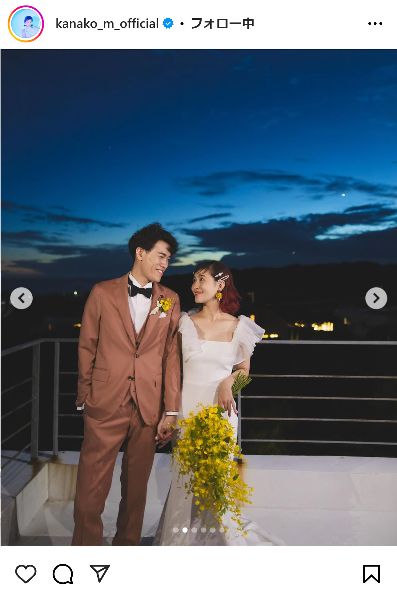 村上佳菜子のインスタグラムから