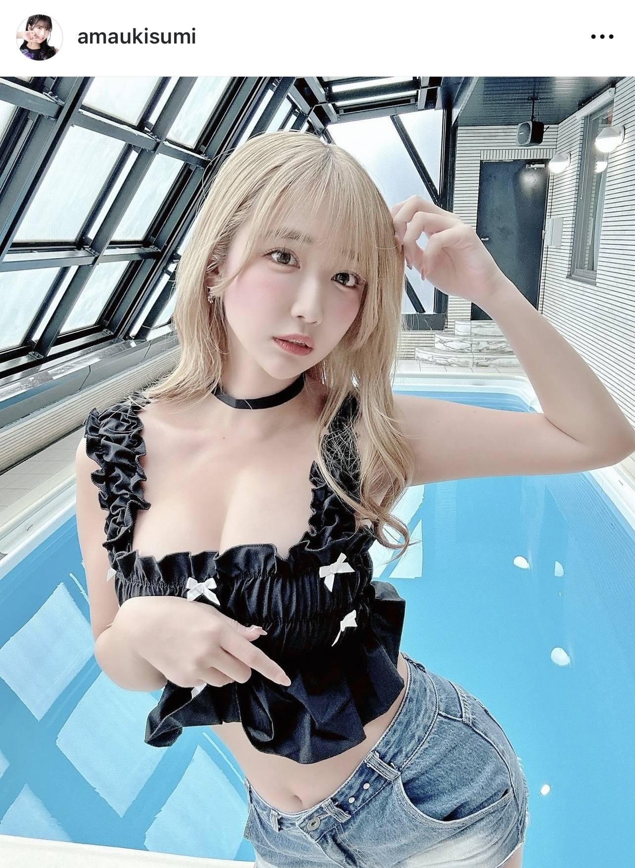 天羽希純のインスタグラムから