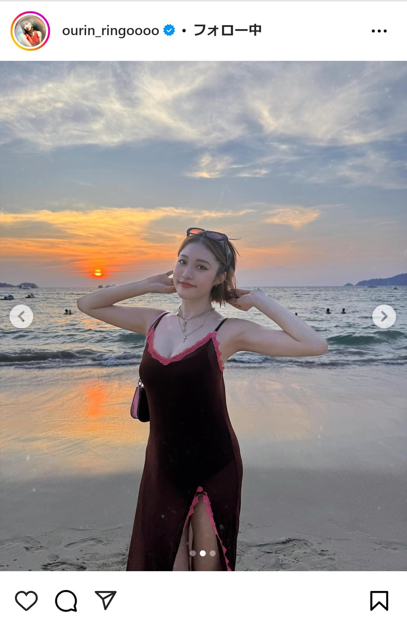 王林のインスタグラムから
