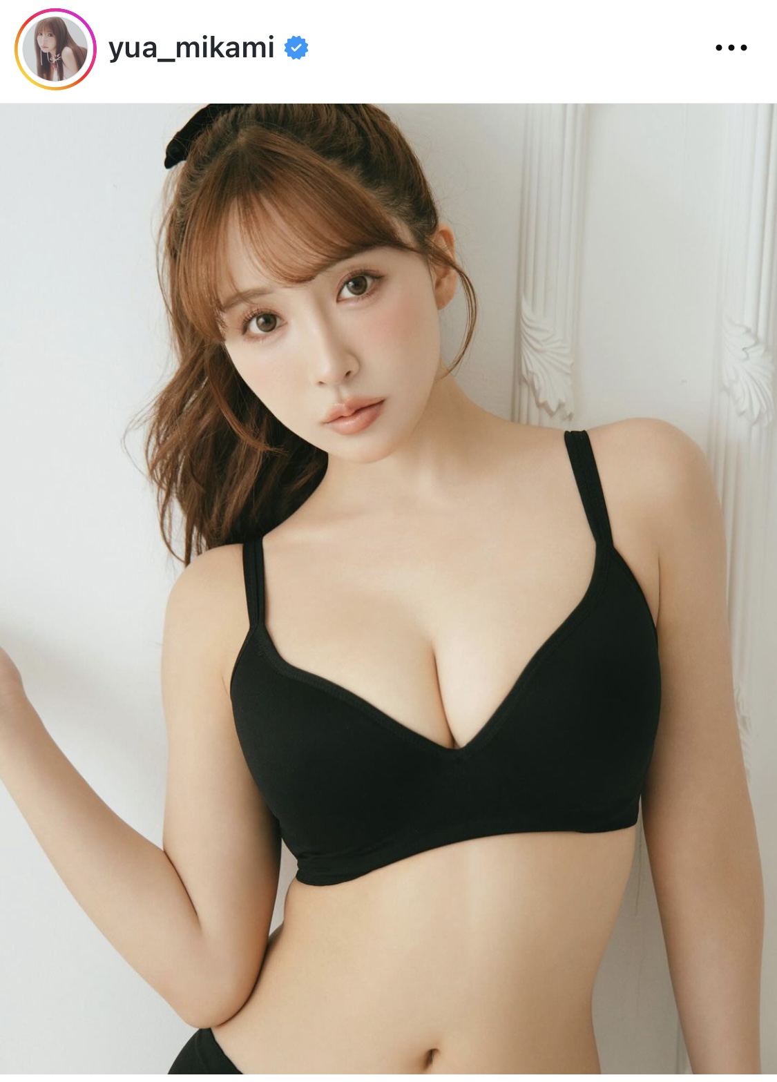 三上悠亜のインスタグラムから