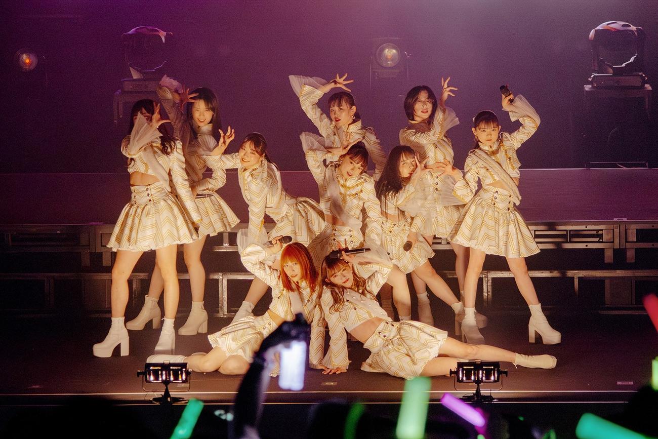 秋ツアー「ANGERME 10th ANNIVERSARY TOUR 2024 AUTUMN『ROOTS』」がスタートしたアンジュルム