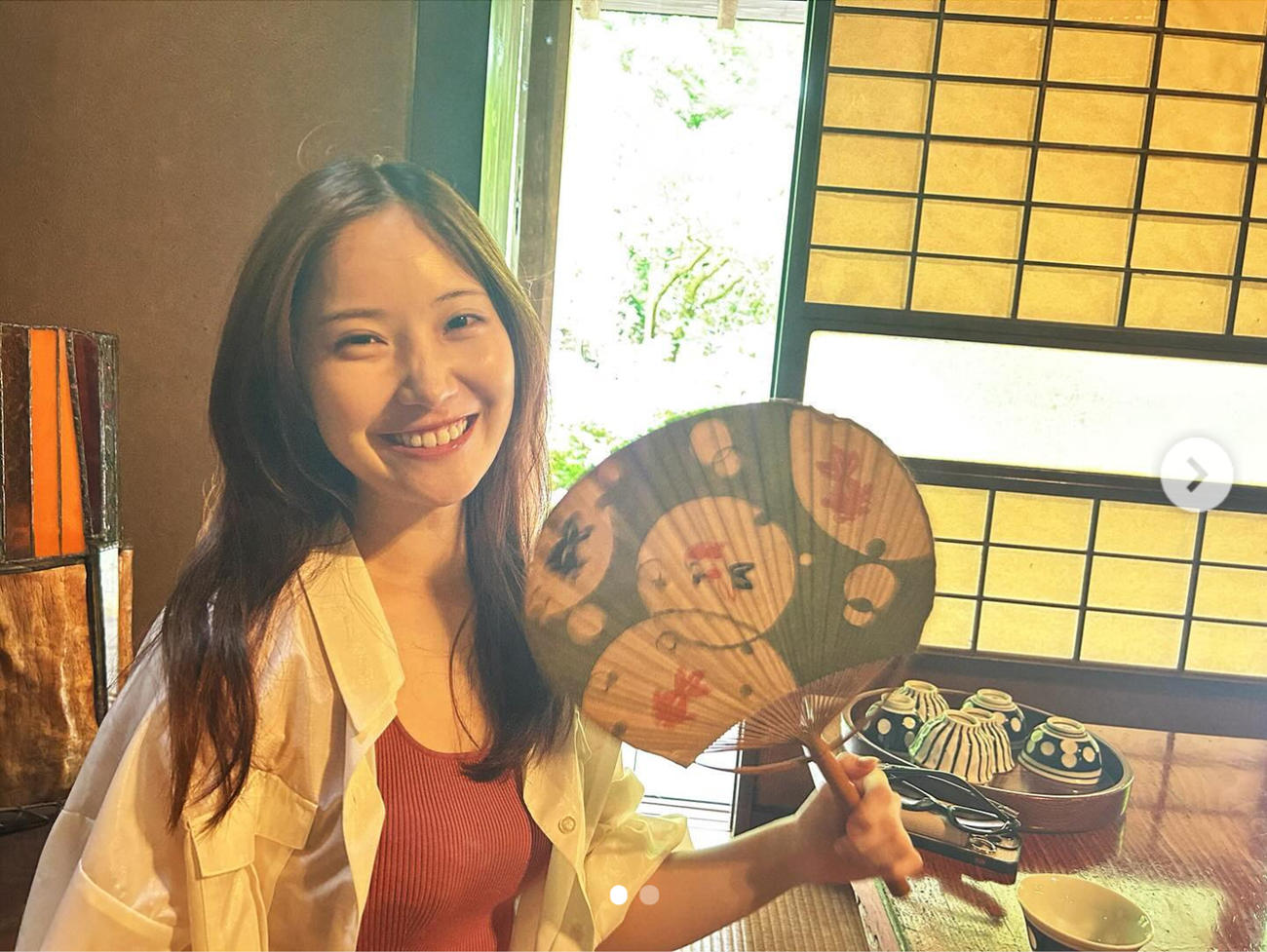 TBS野村彩也子アナのインスタグラムから