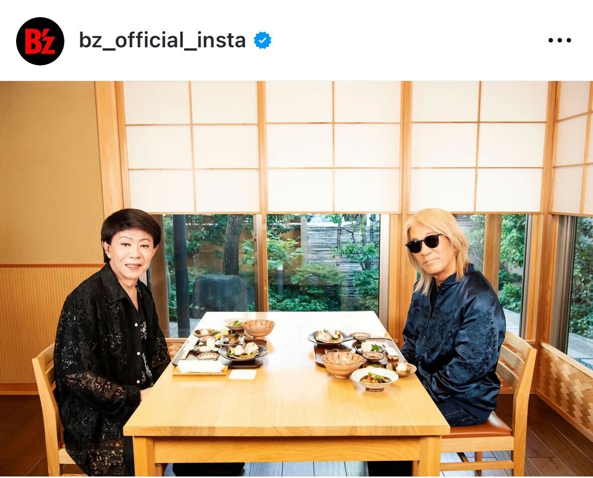 B'z公式インスタグラムから