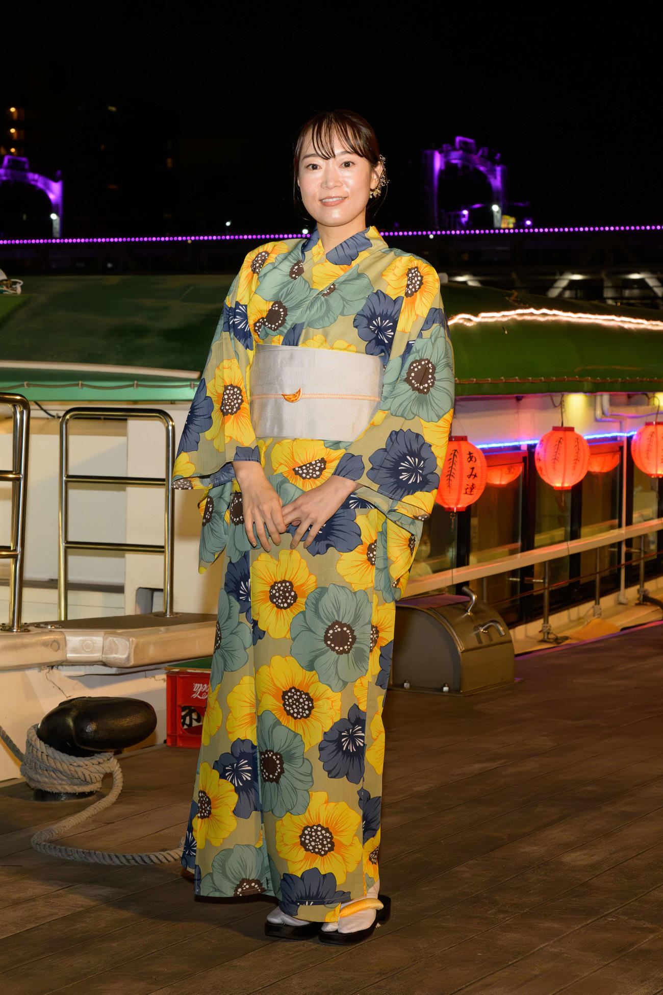 ファンクラブ初の屋外イベントとして東京・浅草発着の「Wakanaと行く！　屋形船まんぷくツアー」を開催したWakana