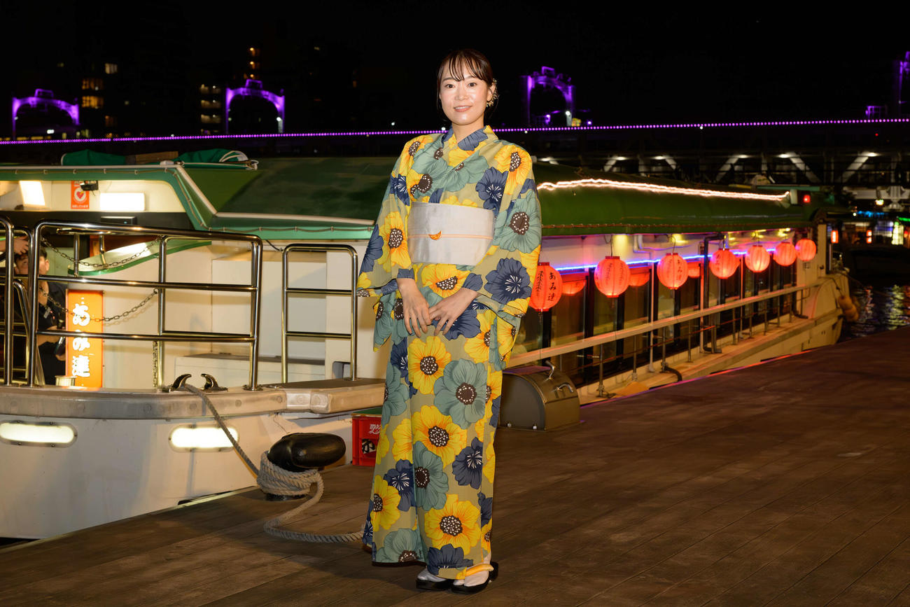 ファンクラブ初の屋外イベントとして東京・浅草発着の「Wakanaと行く！　屋形船まんぷくツアー」を開催したWakana