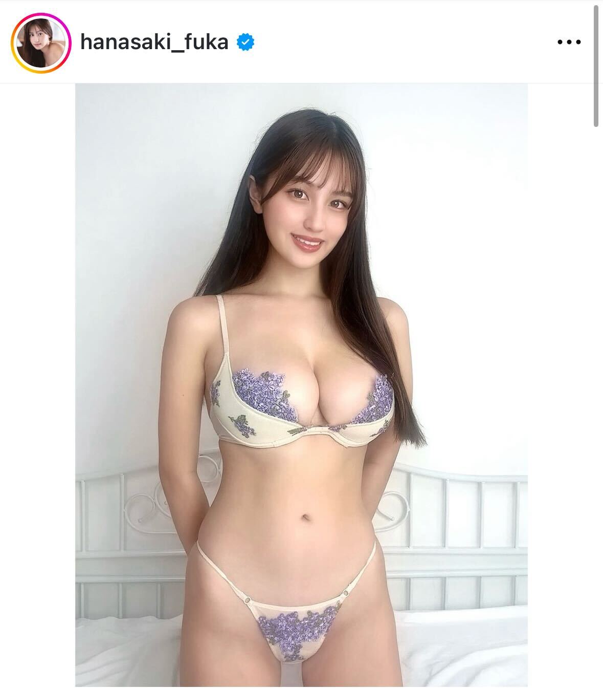 花咲楓香のインスタグラムから