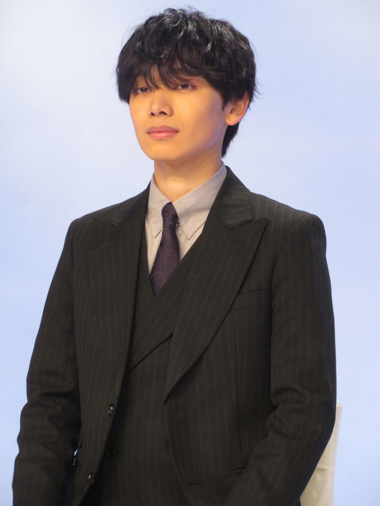 カンテレ・フジテレビ系「スノードロップの初恋」制作発表に出席した宮世琉弥