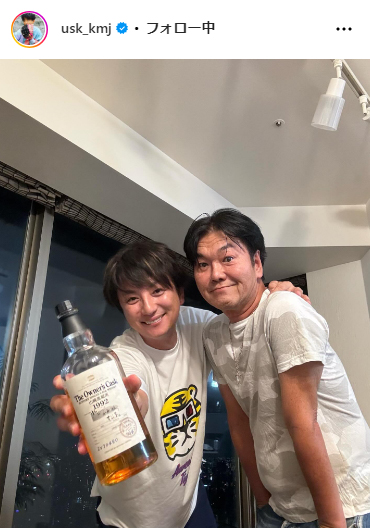 上地雄輔のインスタグラムから
