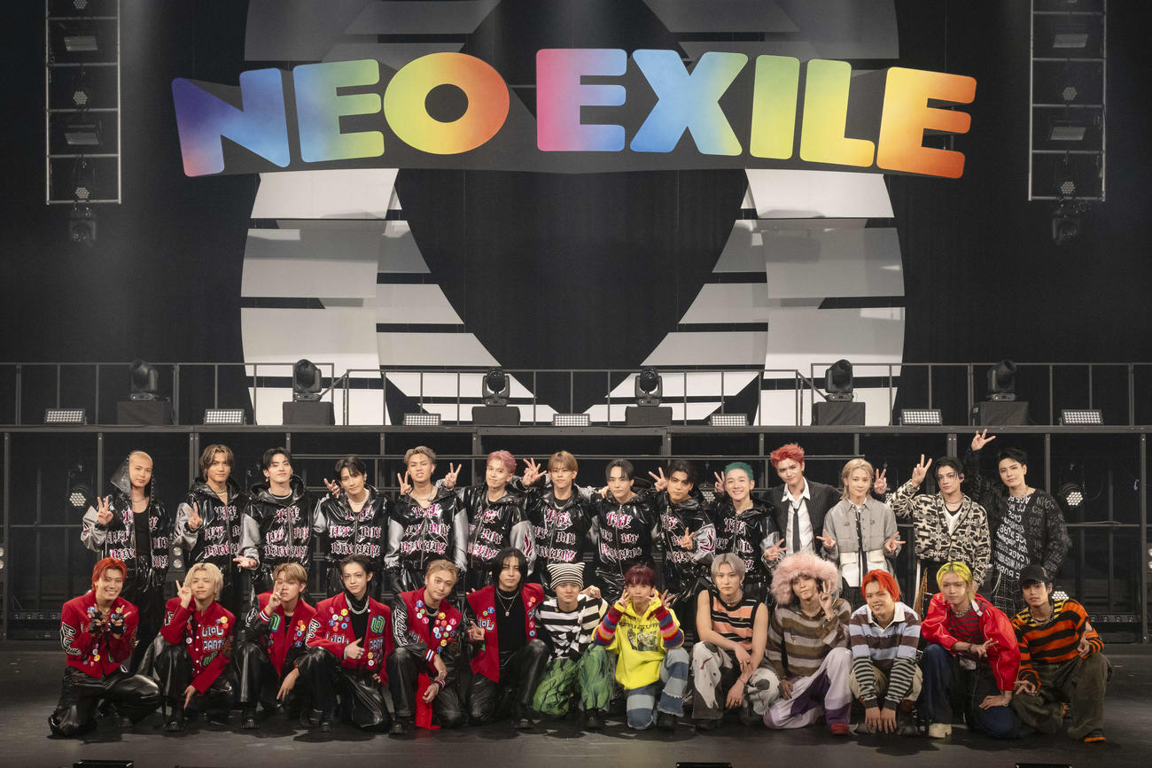 「NEO EXILE SPECIAL LIVE 2024」に登場した「NEO EXILE」の4組27名