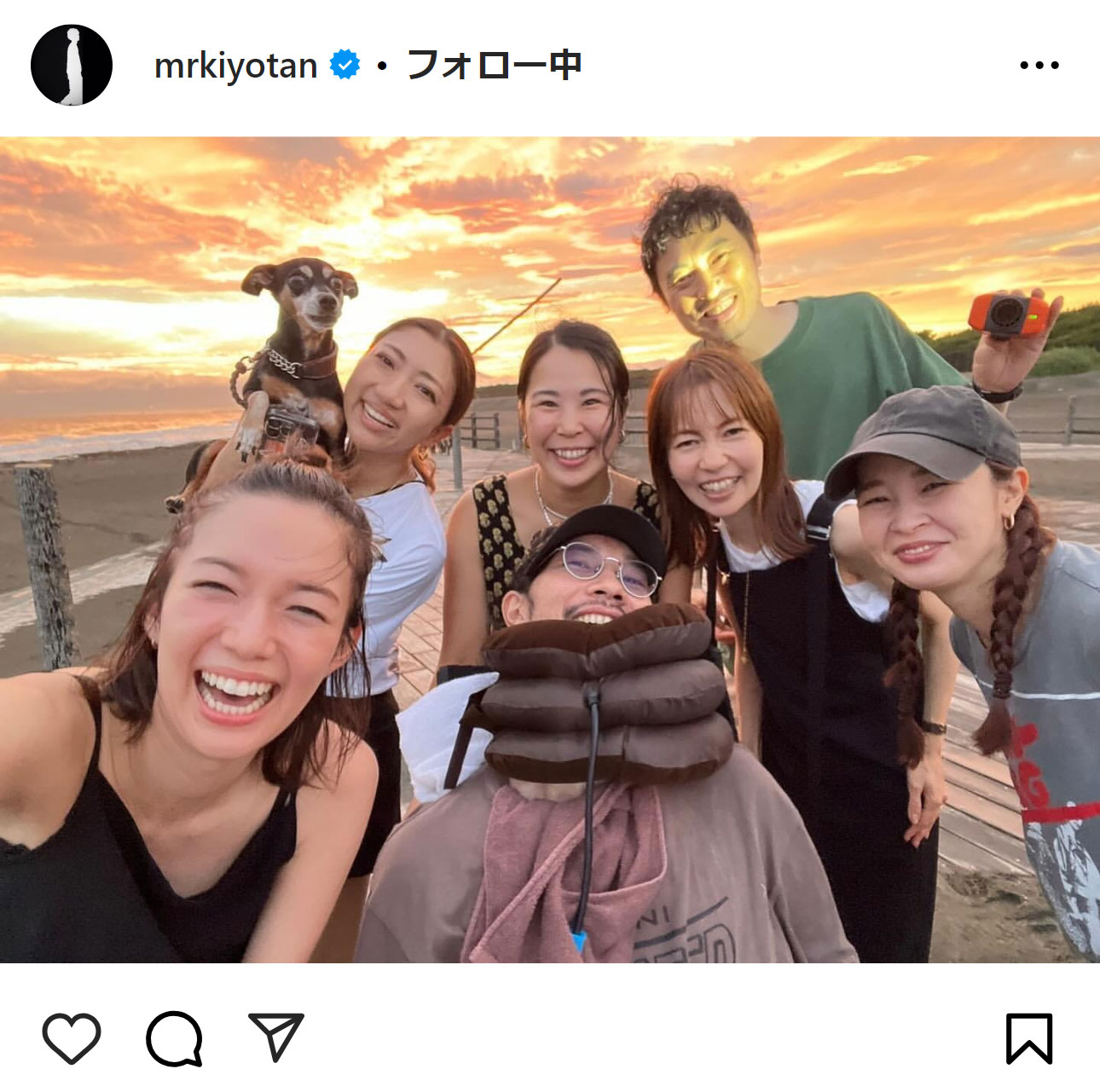 清原翔のインスタグラムから