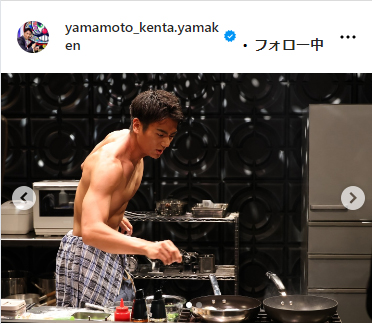 フジテレビ山本賢太アナウンサーのインスタグラムから