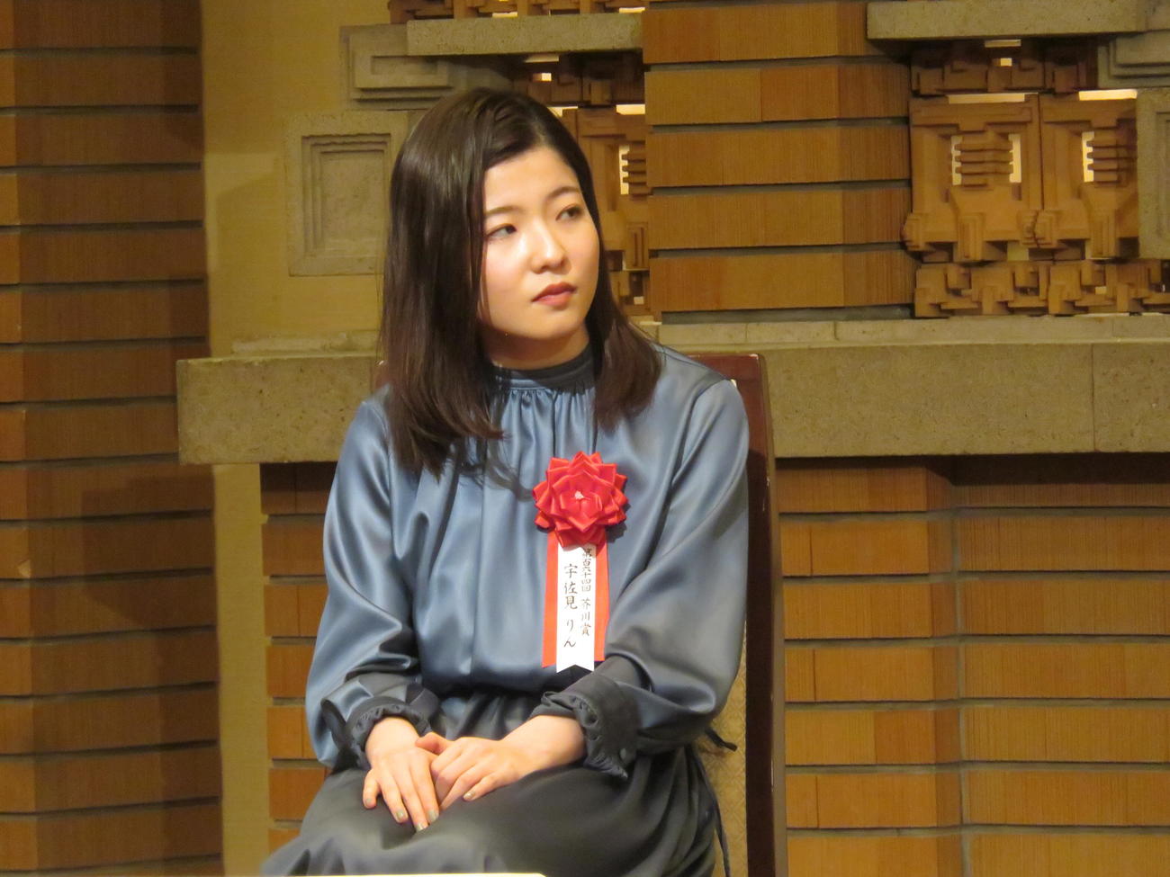 「推し、燃ゆ」で芥川賞を受賞した宇佐見りんさん