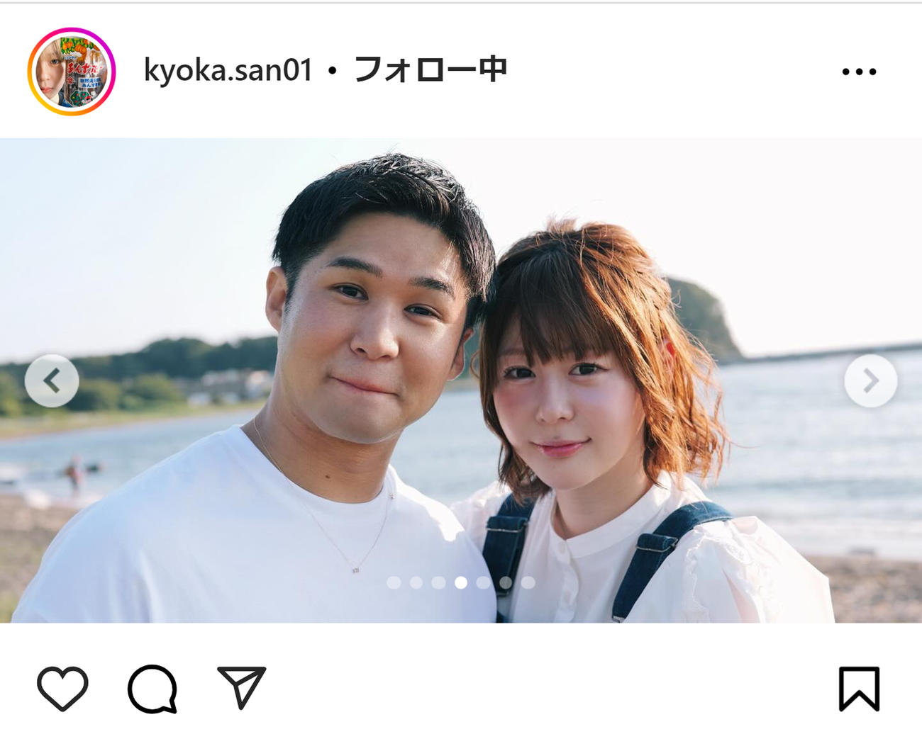 神堂きょうかのインスタグラムから