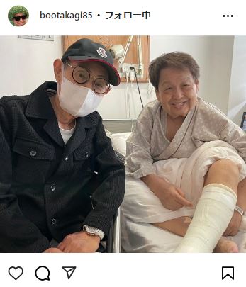 高木ブーのインスタグラムから