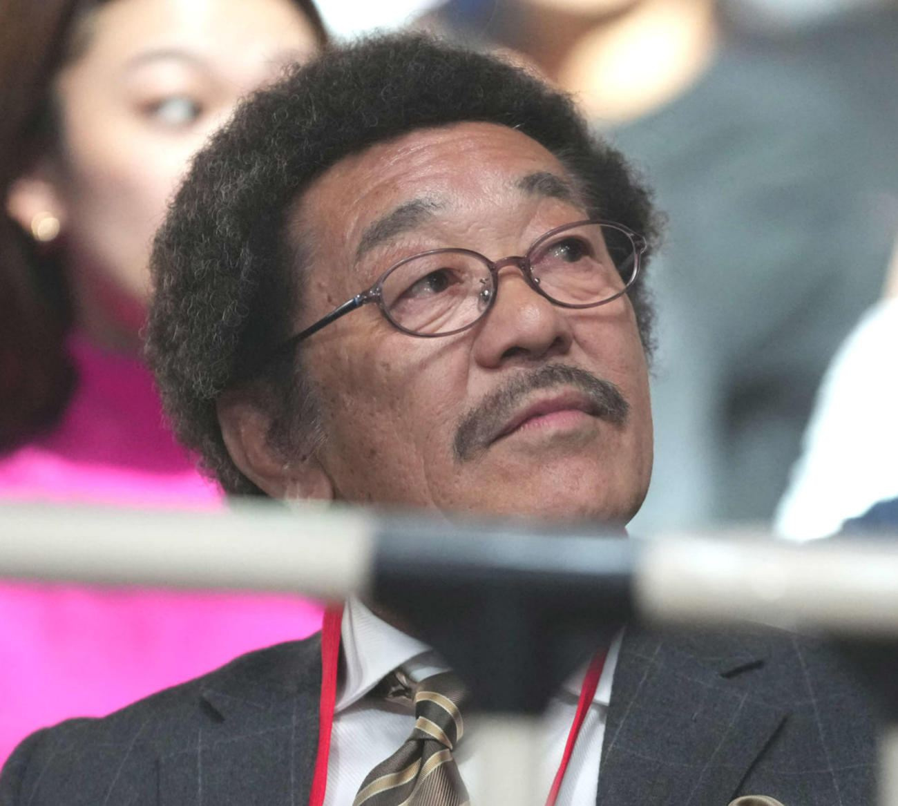 具志堅用高氏（2024年2月24日撮影）