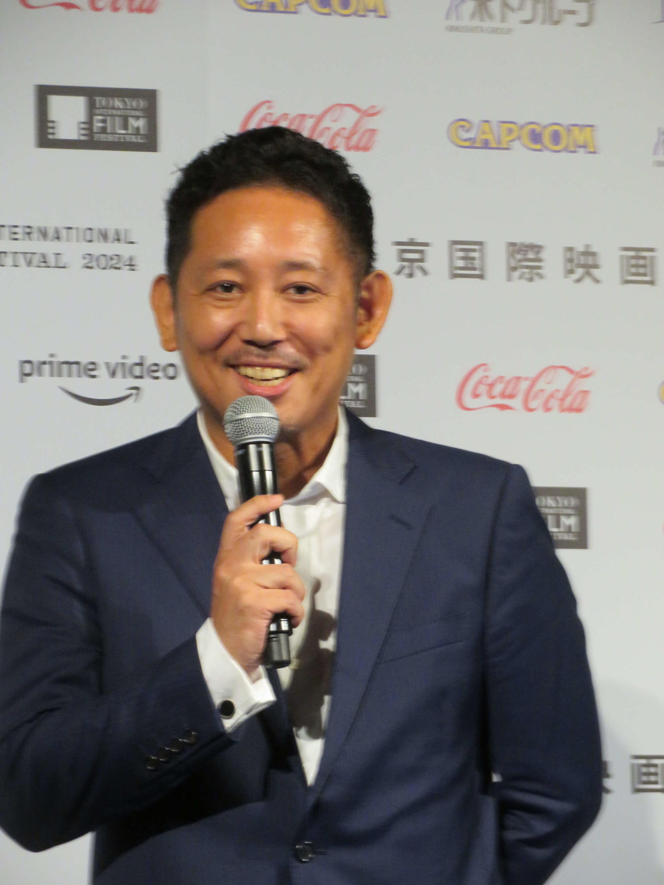 第37回東京国際映画祭ラインナップ発表記者会見に登壇した入江悠監督（撮影・村上幸将）