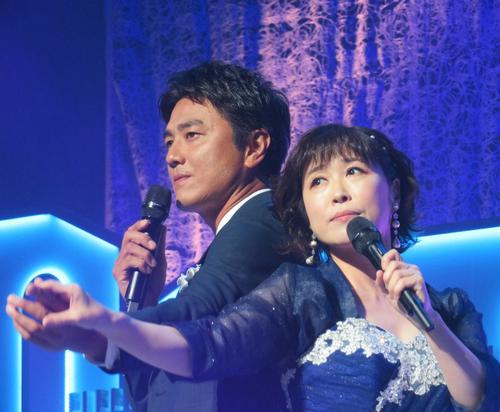 水森かおり、30周年のスタートライブ　原田龍二とのセクシーデュエットに「ドキドキする」