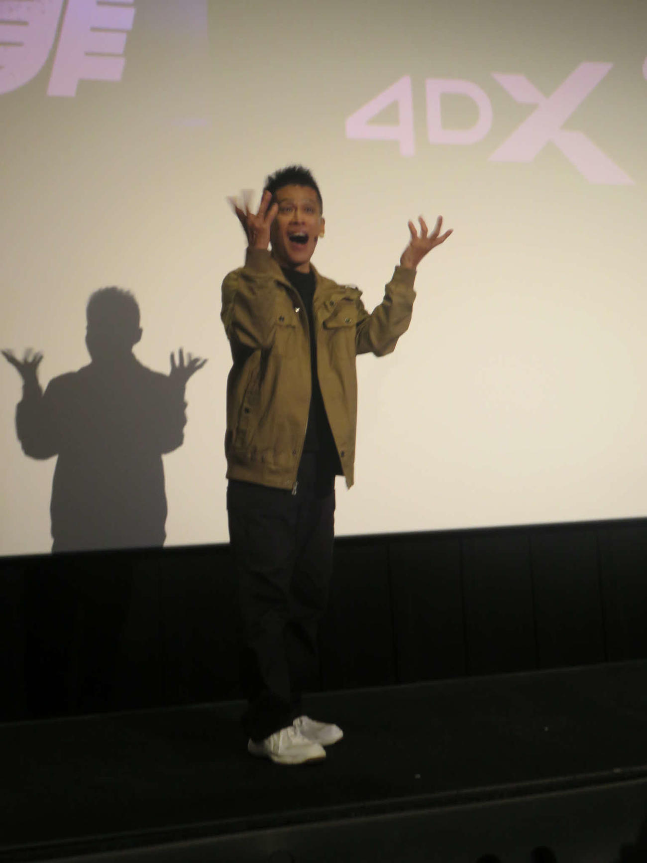 映画「犯罪都市　PUNISHMENT」のトークショーに出席した柳沢慎吾