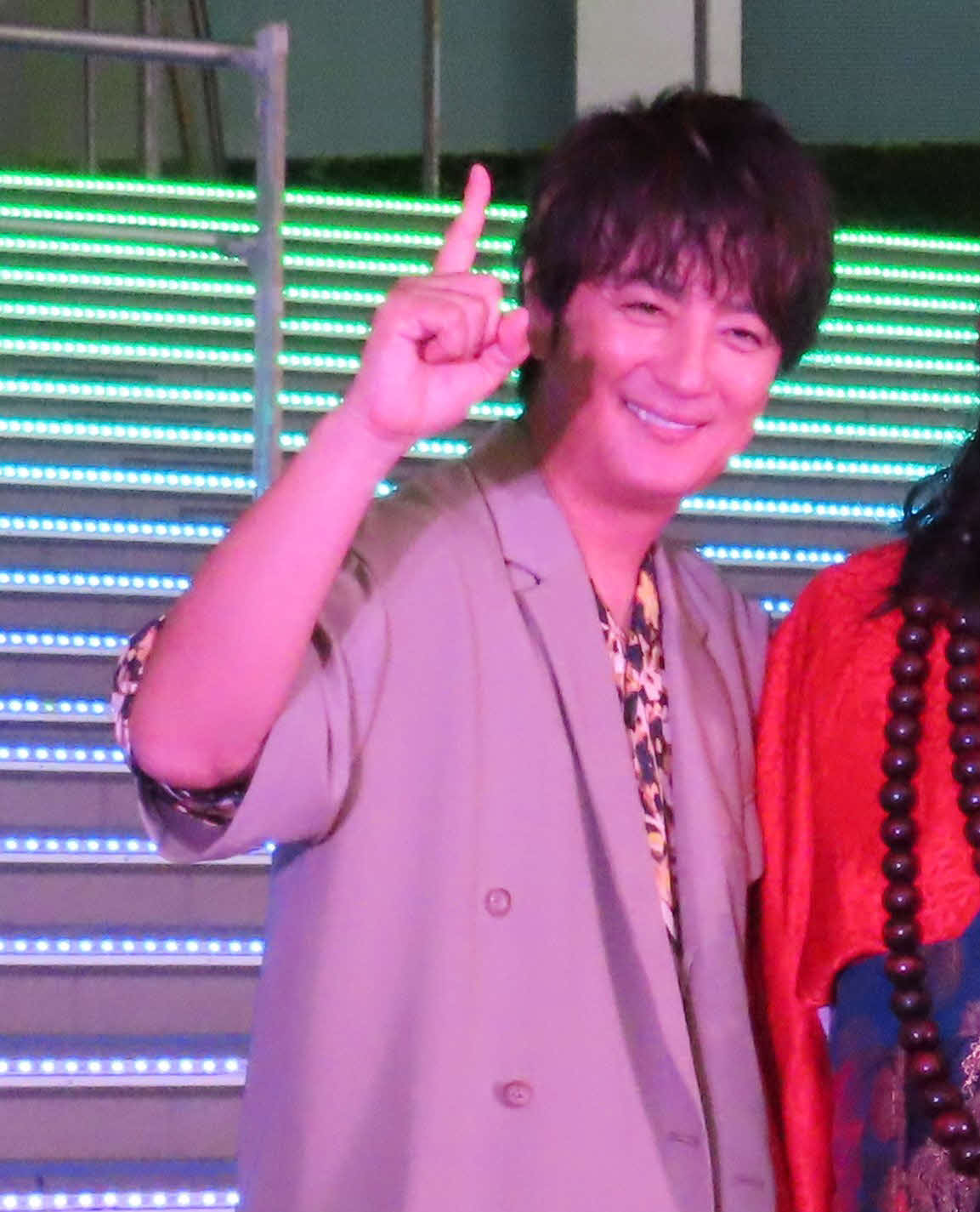 35枚目シングル「十五夜」リリースイベントに登場した遊助