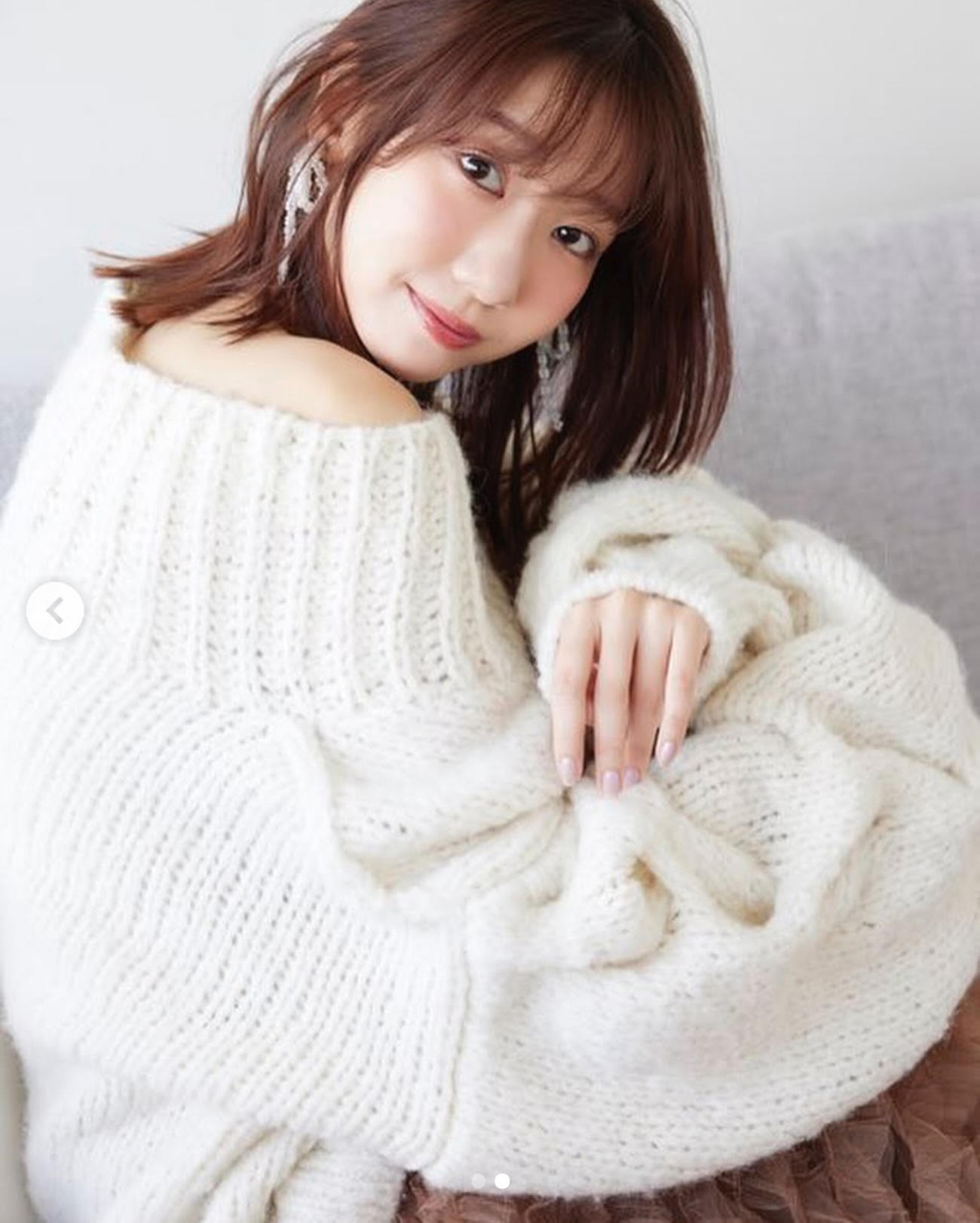 柏木由紀のインスタグラムから