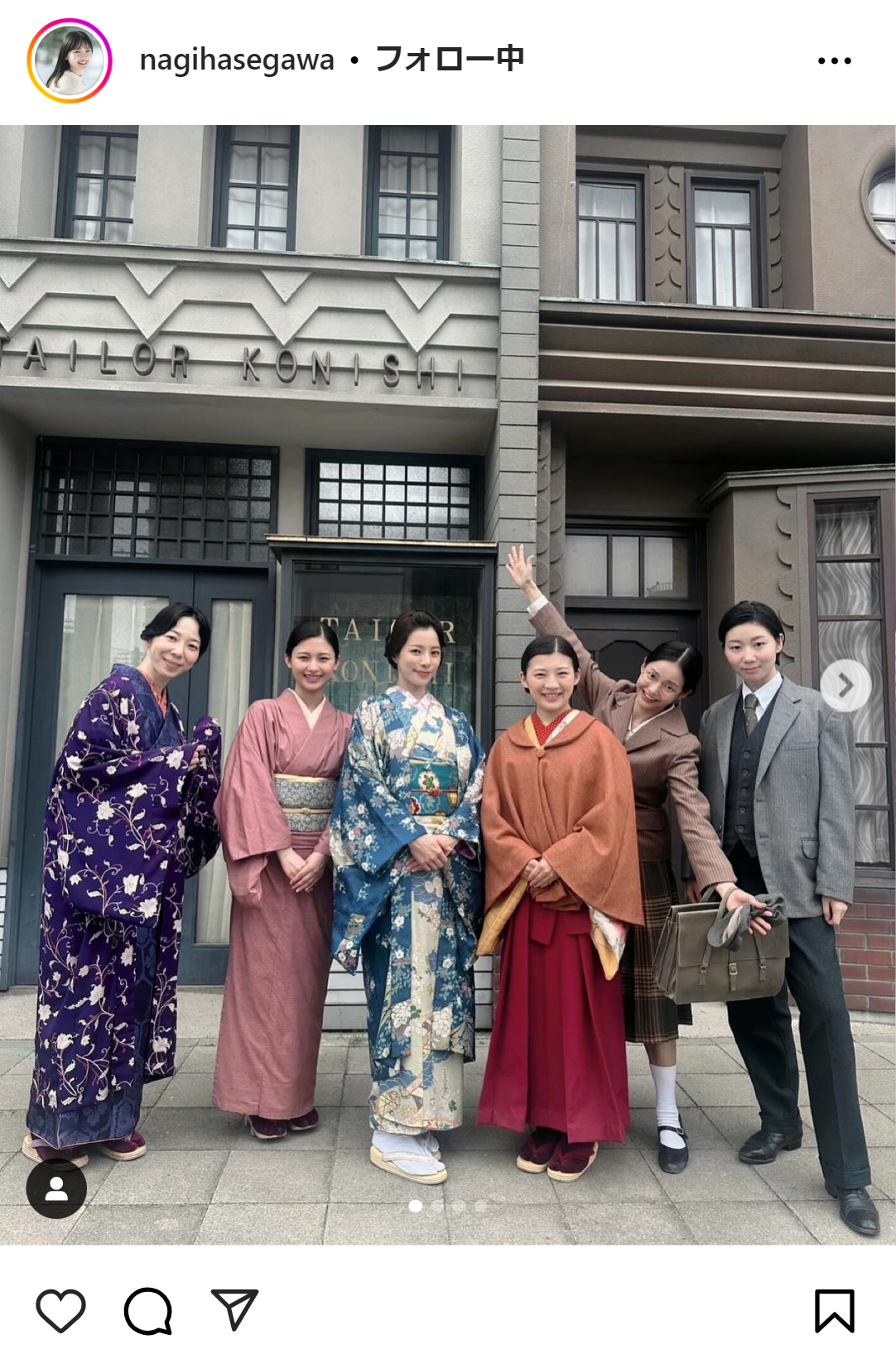 羽瀬川なぎのインスタグラムから
