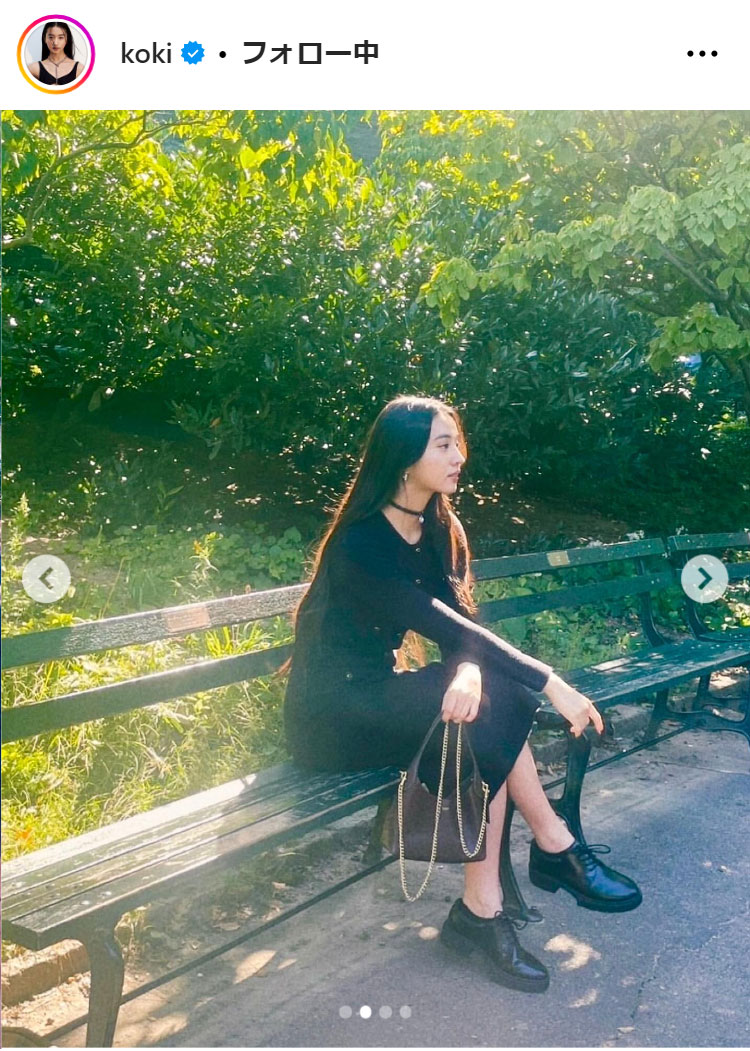 Koki,のインスタグラムから