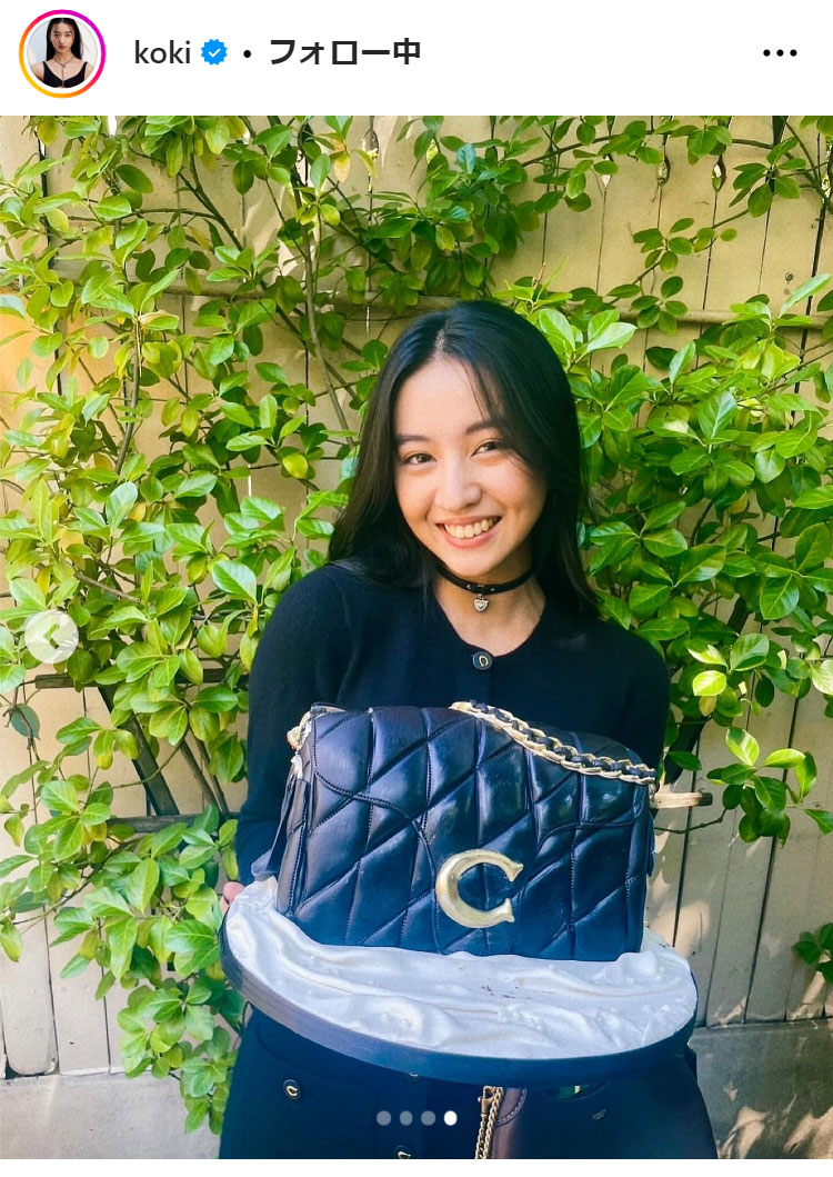 Koki,のインスタグラムから