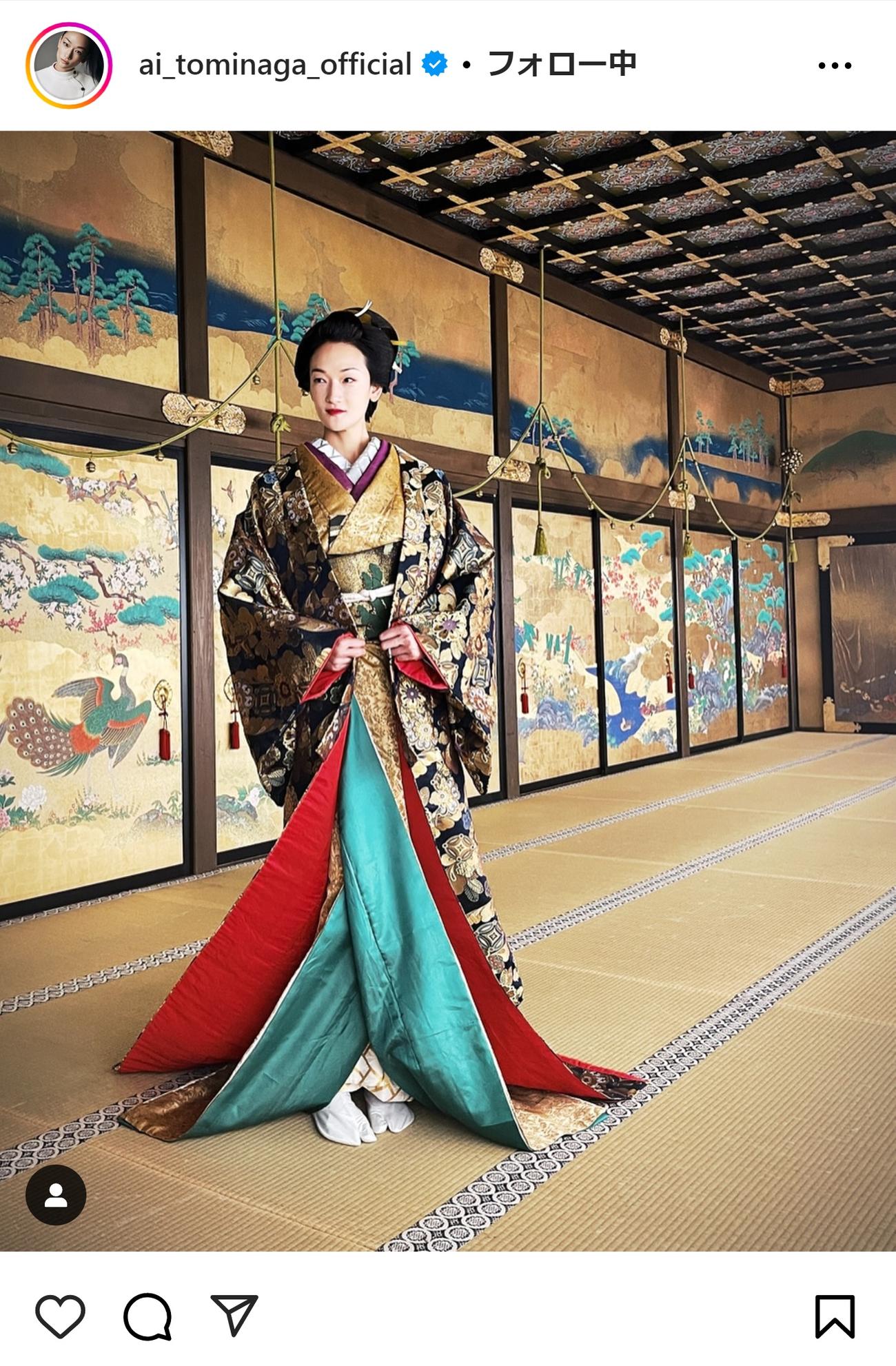 冨永愛のインスタグラムから