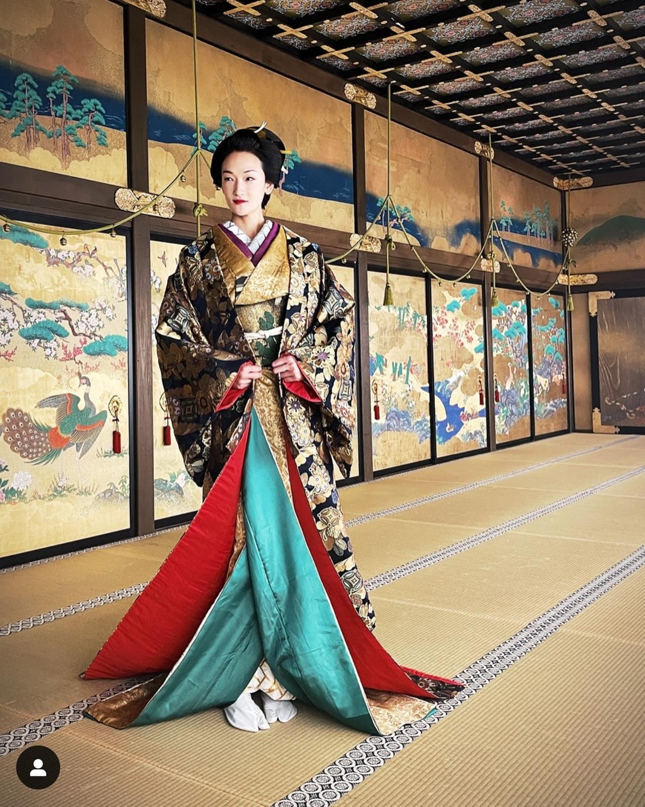 冨永愛のインスタグラムから