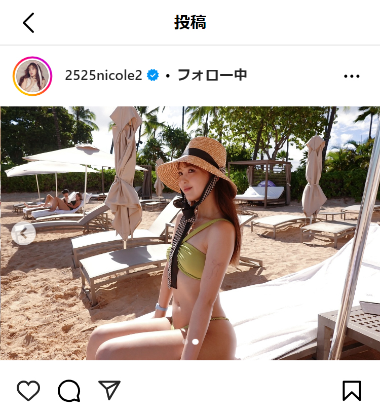 藤田ニコルのインスタグラムから