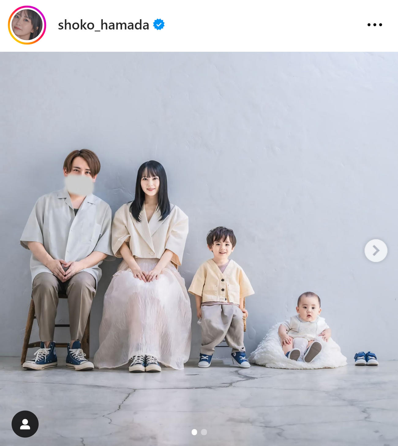 浜田翔子のインスタグラムから