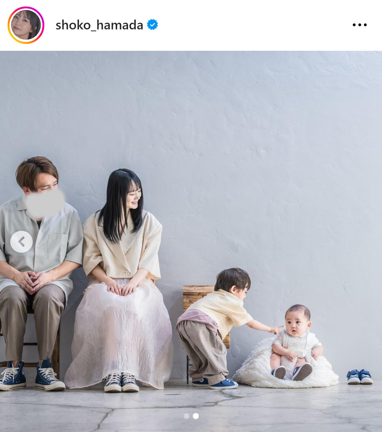 浜田翔子のインスタグラムから