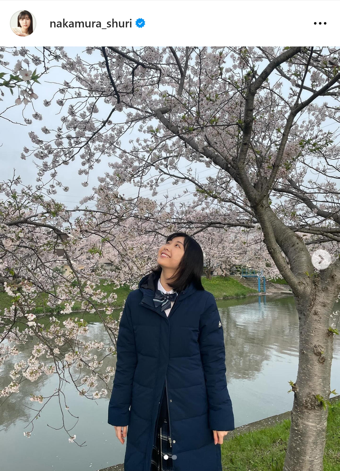 中村守里のインスタグラムから