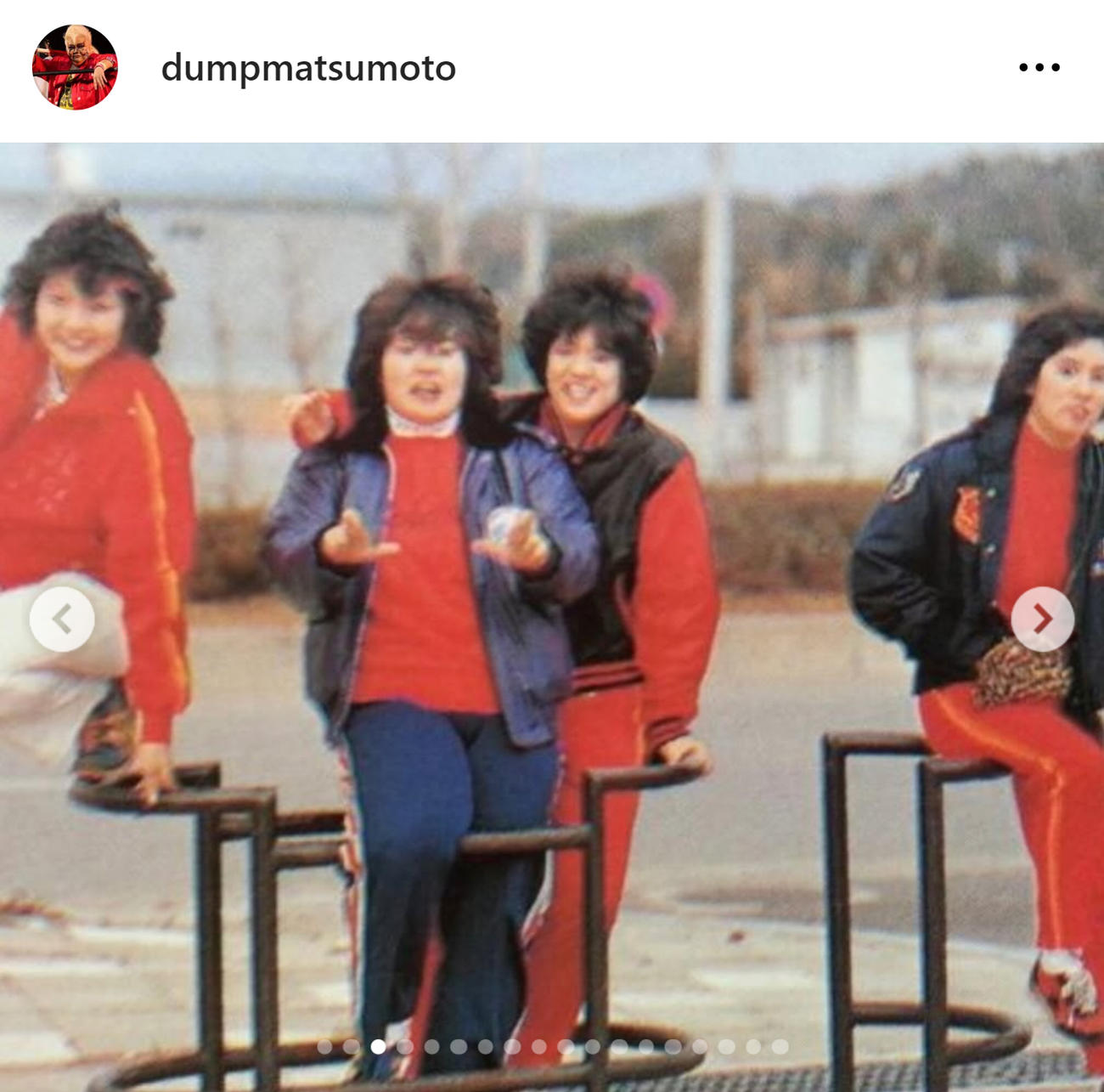 ダンプ松本のインスタグラムから
