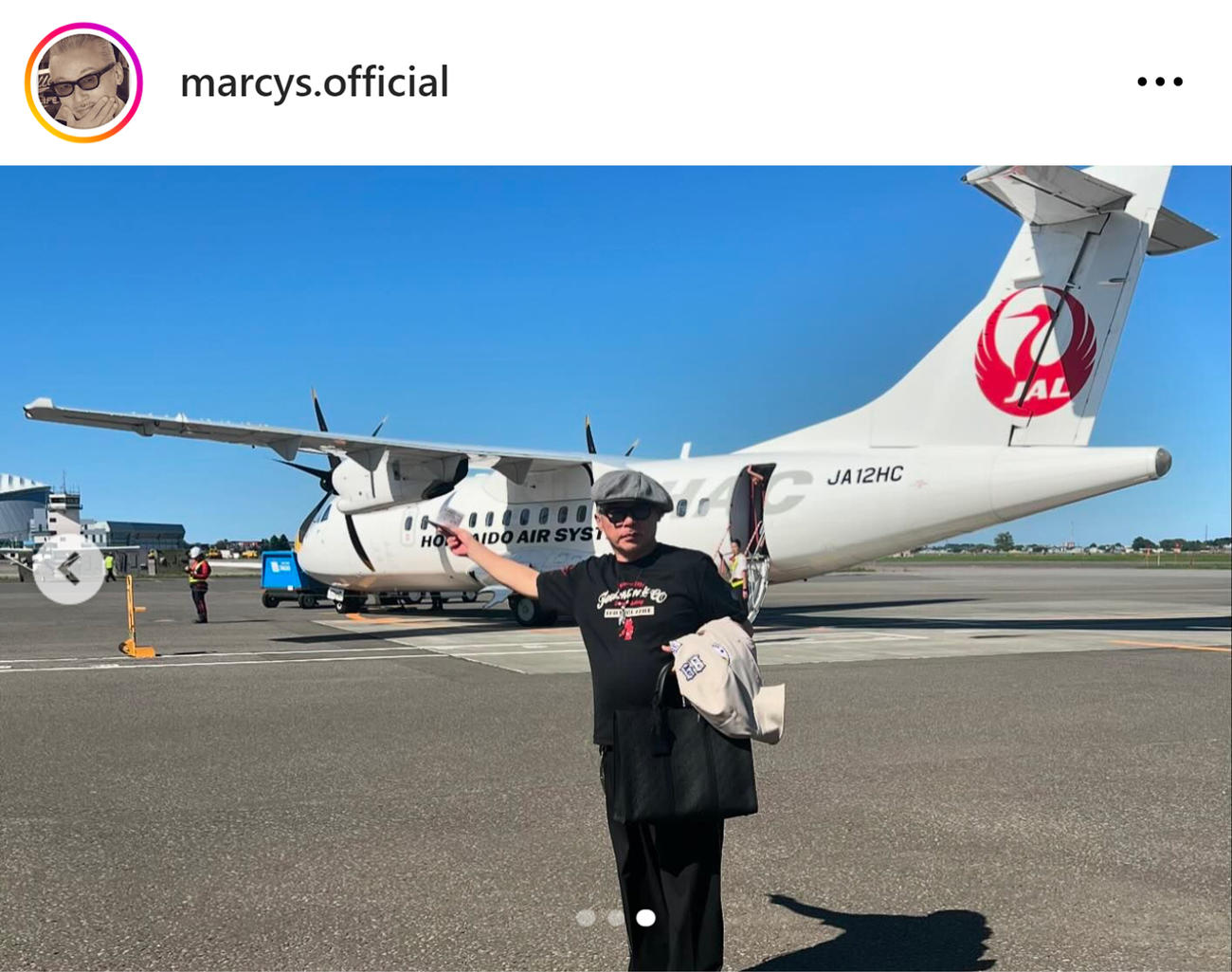 田代まさしのインスタグラムから