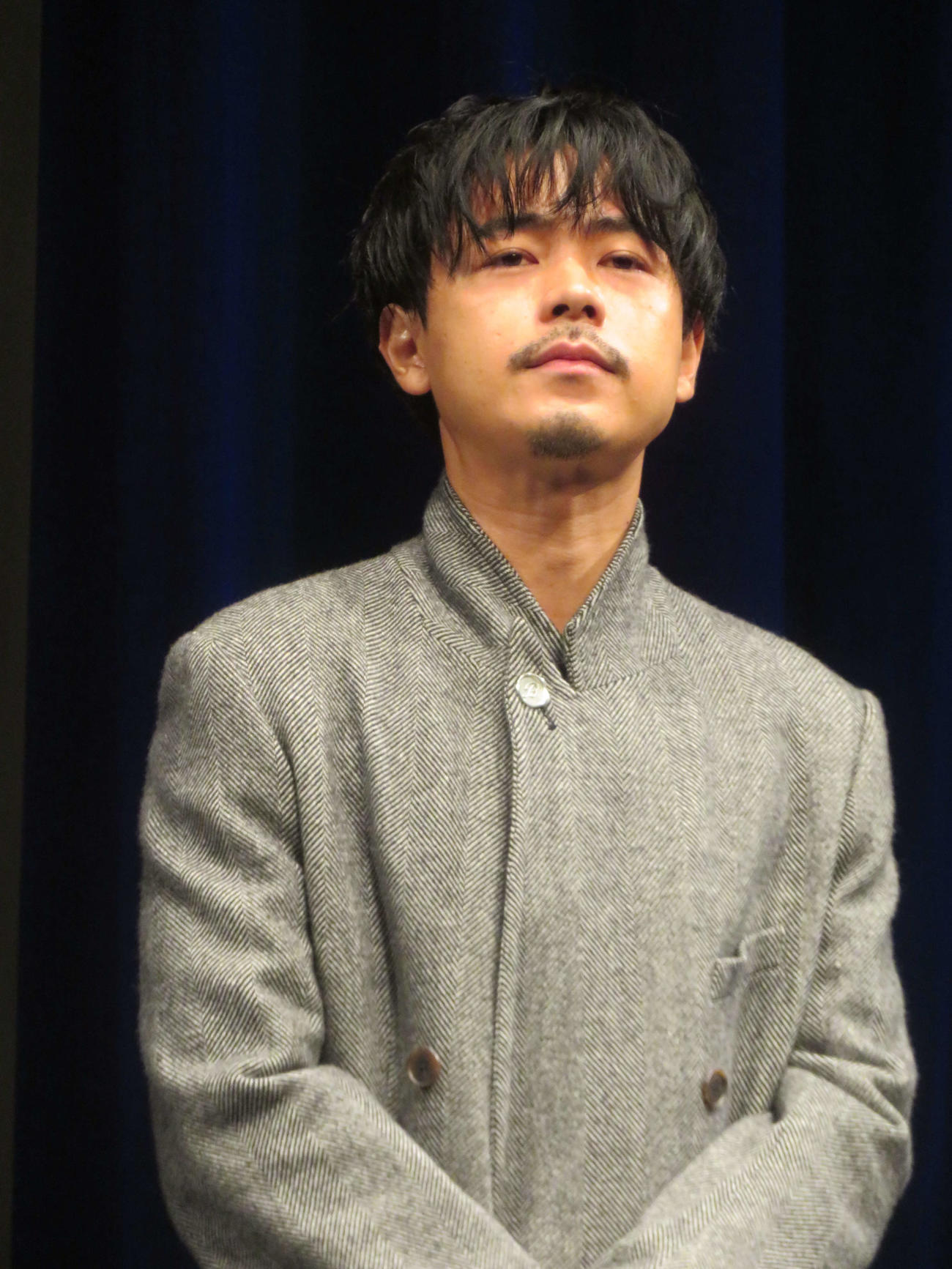 映画「スマホを落としただけなのに～最終章～ファイナル　ハッキングゲーム」完成披露試写会に登壇した成田凌（撮影・村上幸将）