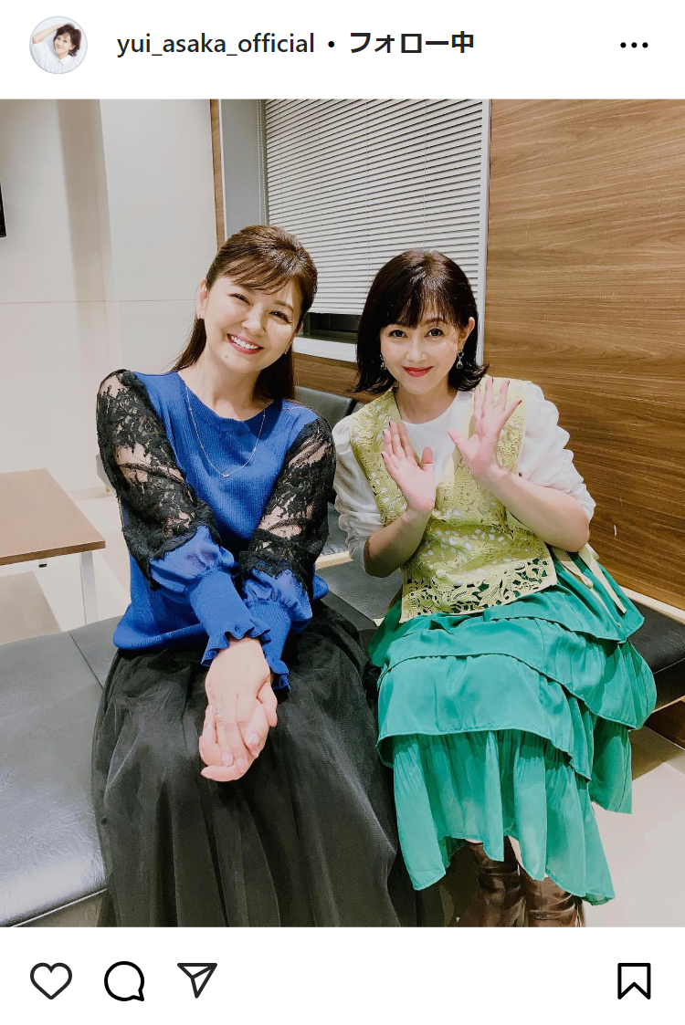 浅香唯のインスタグラムから
