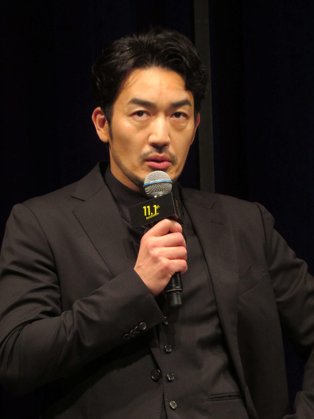 映画「スマホを落としただけなのに～最終章～ファイナルハッキングゲーム」完成披露試写会に登壇した大谷亮平（撮影・村上幸将）