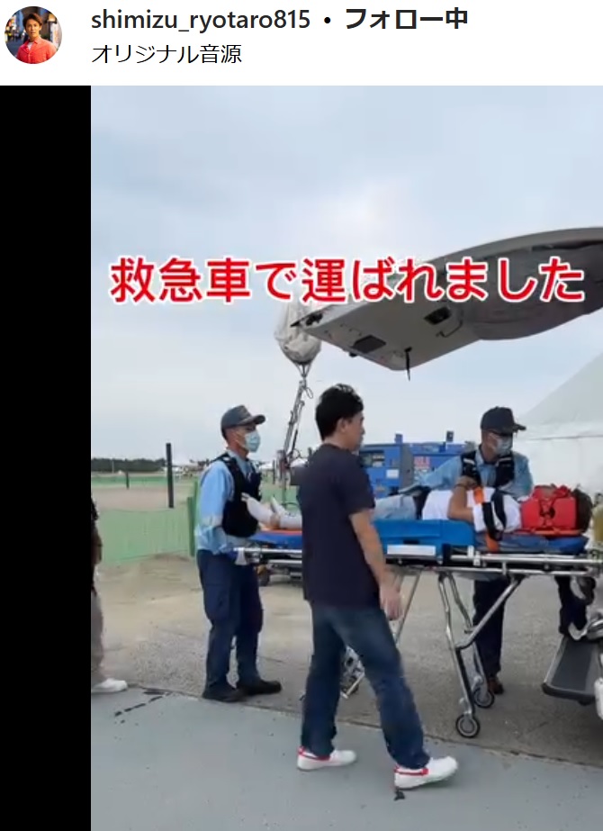 清水良太郎のインスタグラムから