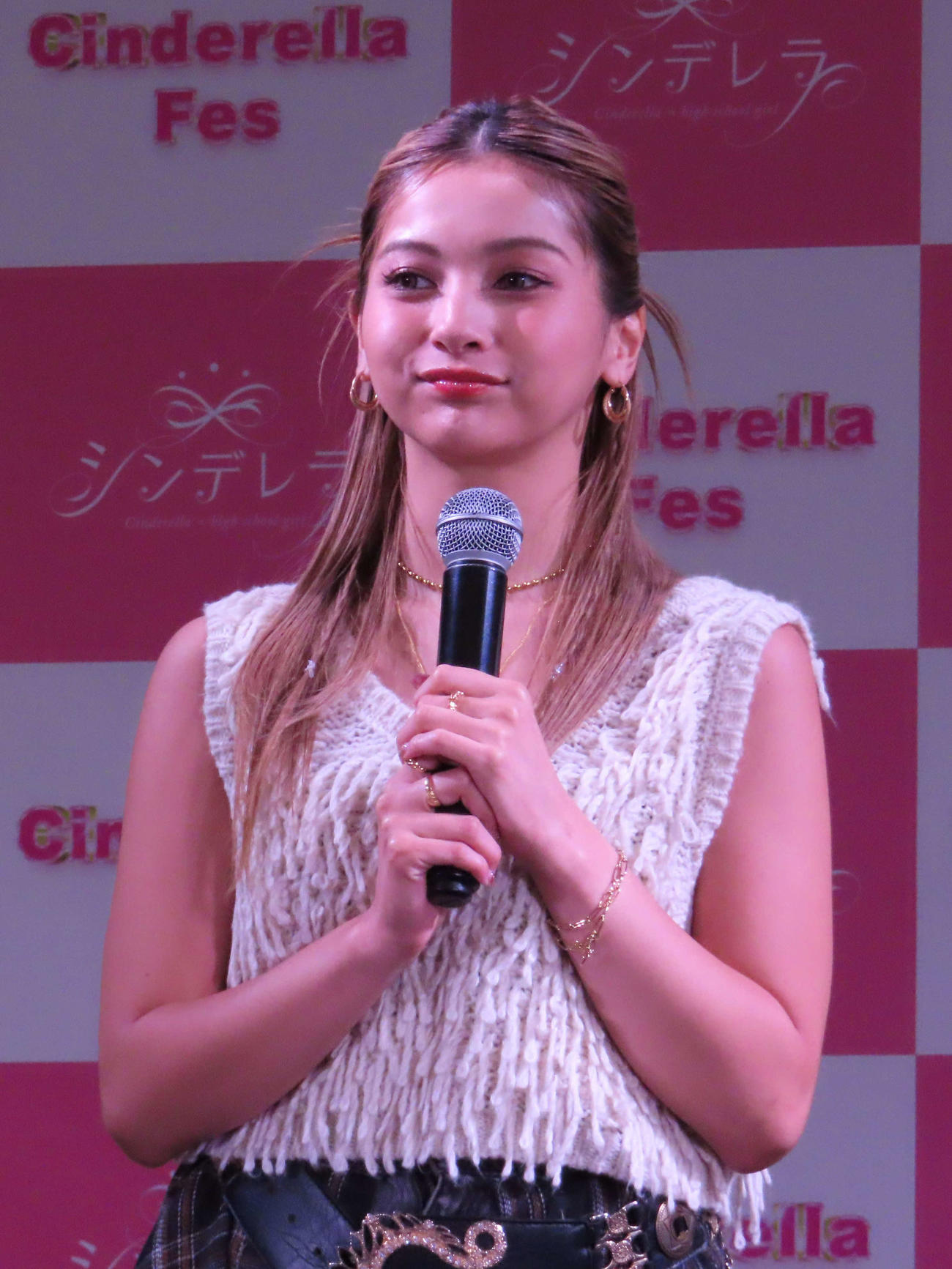「シンデレラフェス2025　開催に向けた挑戦！」記者会見に出席したゆきぽよ