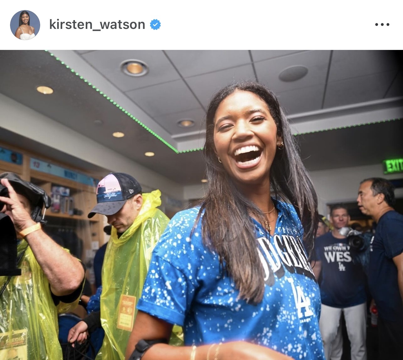 キルステン・ワトソンさんのインスタグラムから